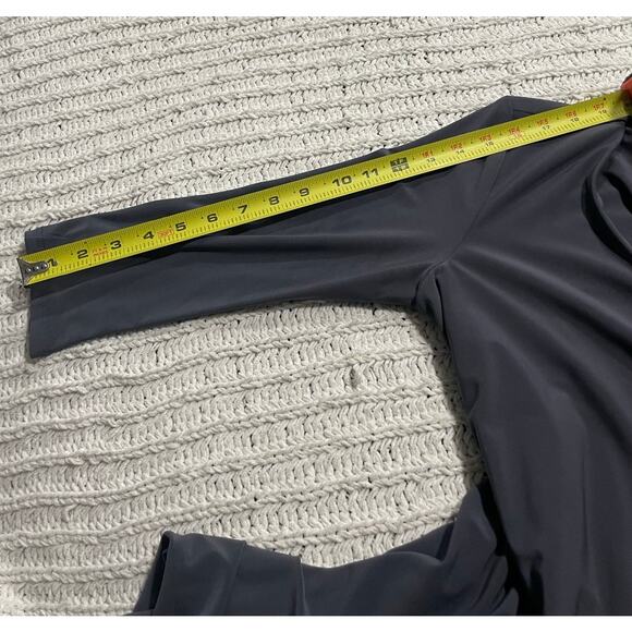 NWT Last Tango Long Sleeve Tunic Swing Top Womens Large USA Lined Gray Style 956 - Picture 3 of 11